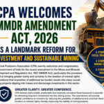 CAP Welcomes MMDR Amendment Act, 2026