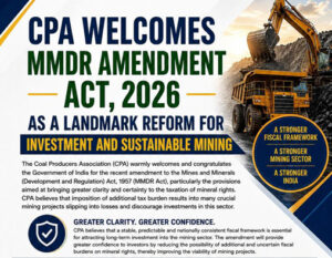 CAP Welcomes MMDR Amendment Act, 2026